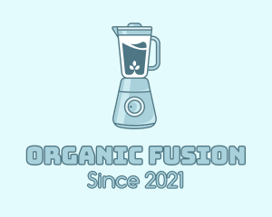 Blue Organic Blender logo