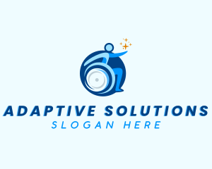 Disability Physiotherapy Care logo design