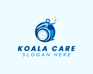 Disability Physiotherapy Care logo design