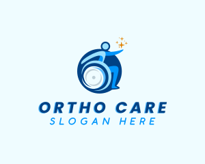 Disability Physiotherapy Care logo design