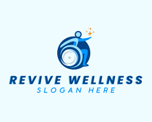 Disability Physiotherapy Care logo design