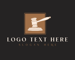 Legal Justice Mallet Logo