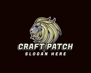 Lion Mascot Gaming logo design