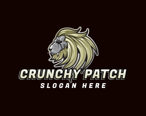 Lion Team Mascot Gaming logo design