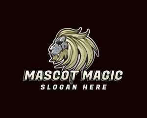 Lion Mascot Gaming logo