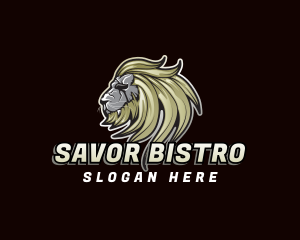Lion Mascot Gaming logo
