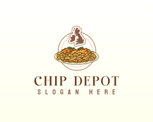 United Kingdome Fish and Chips logo