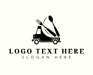 Cutlery Catering Truck logo