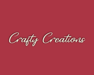 Retro Cursive Business logo design