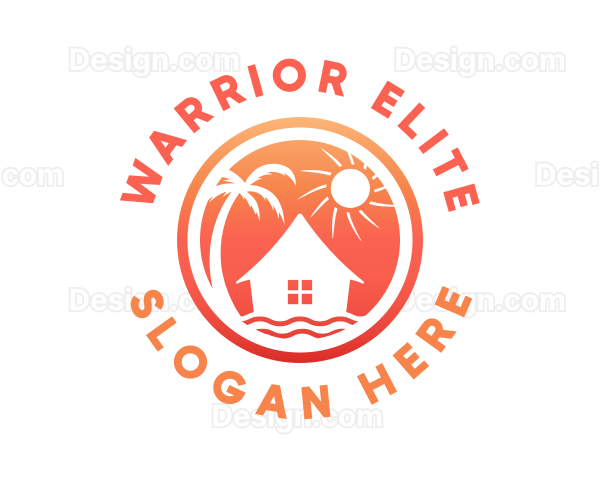 Island Vacation House Logo