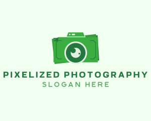 Dollar Bills Camera  logo design