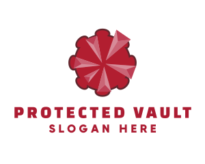 Red Antivirus Healthcare  logo design