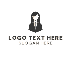 Woman Business Supervisor logo