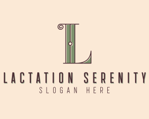 Interior Designer Letter L logo design