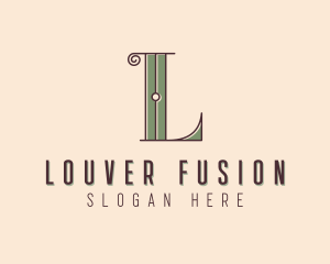 Interior Designer Letter L logo design