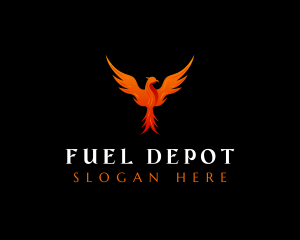 Phoenix Heat Fire logo design