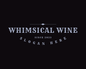 Liquor Winery Business logo design