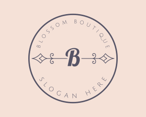 Feminine Boutique Signage logo design