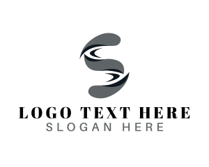 Modern Wave Generic Letter S logo