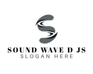 Modern Wave Generic Letter S logo design