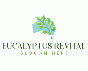 Eucalyptus Leaf Botany logo