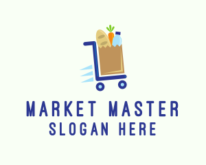 Grocery Food Market logo design