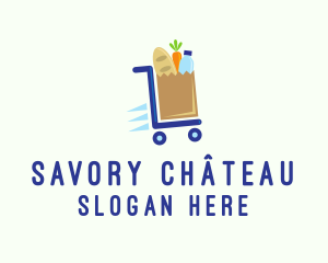 Grocery Food Market logo design