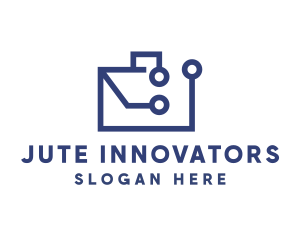 Innovations Circuit Briefcase logo design