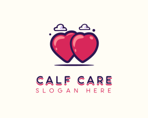 Heart Love Care  logo design