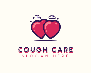 Heart Love Care  logo design