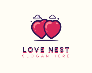 Heart Love Care  logo design