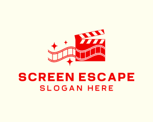 Clapboard Cinema Film logo