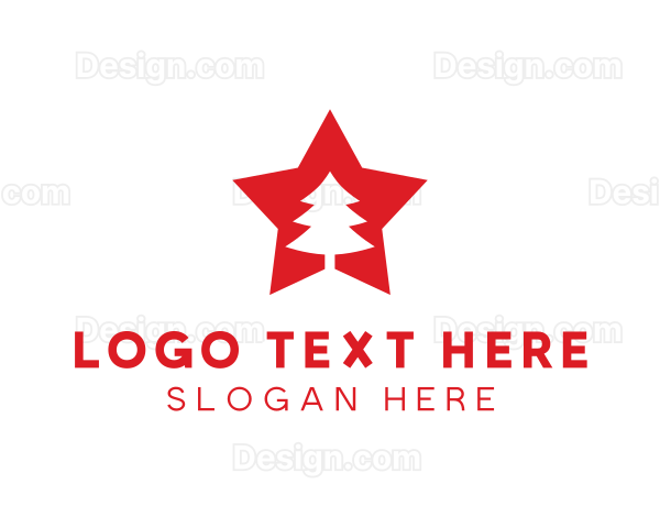 Red Tree Star Logo