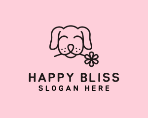 Happy Puppy Pet logo design