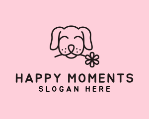 Happy Puppy Pet logo design