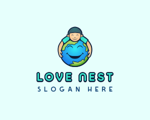 Earth Child Love logo design