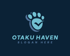 Animal Paw Veterinary logo design