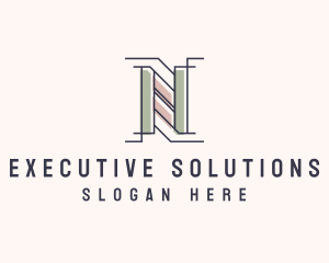 Business Firm Letter N logo design