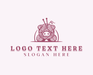 Pig Yarn Crochet logo