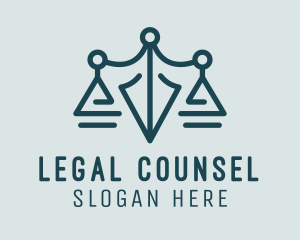 Law Pen Lawyer logo design