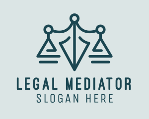 Law Pen Lawyer logo design