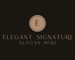 Minimalist Elegant Luxury logo design