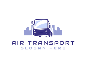 Bus Transport City Travel logo design