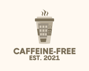 Coffee Vending Machine  logo design