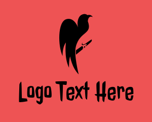 Horror Vulture Wings logo