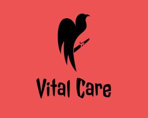 Horror Vulture Wings logo