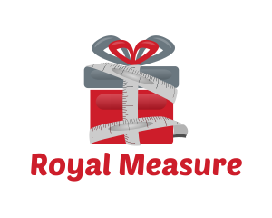 Tape Measure Gift logo design