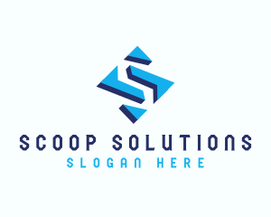 Industrial Firm Letter S logo design