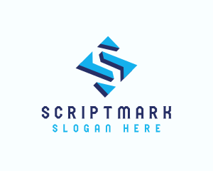 Industrial Firm Letter S logo design