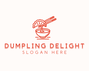 Gyoza Culinary Cooking logo design